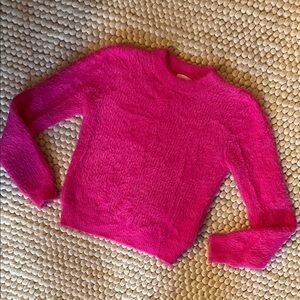 Women's Pink Crew Neck Sweater